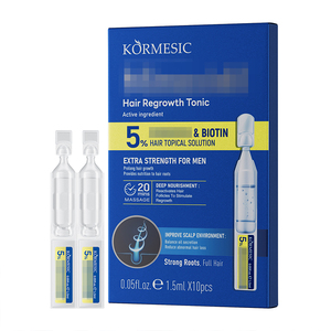 KORMESIC 15ml, Esencia para el Crecimiento del Cabello con Biotina, Marca Privada al por Mayor, Orgánica, Anticaída, Suero de Queratina sin Enjuague para el Crecimiento del Cabello - Product Image 5