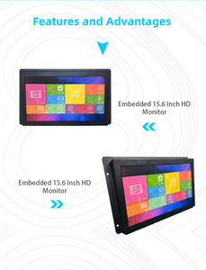Universal 15,6 pulgadas pantalla táctil <span class=keywords><strong>TFT</strong></span> Display <span class=keywords><strong>Bus</strong></span> Vod para autobuses, autocares, cruceros, yates, transbordadores, trenes de alta velocidad - Product Image 3