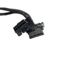 OEM ODM OBD2 OBDII 16pin macho hembra 24V conector coche Y Cable extensión de diagnóstico Cable lector de código