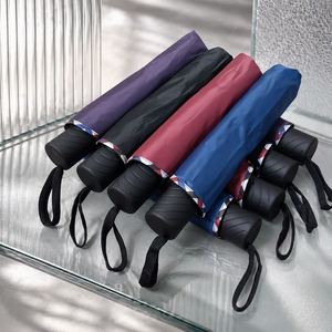 Paraguas de Negocios Plegable Automático de 10 Varillas con Logotipo Personalizado OEM, Paraguas de Viaje Grande de 105 cm Resistente al Viento e Impermeable - Product Image 1