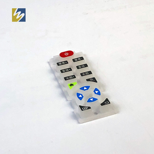 Bàn phím Báo Chí dẫn điện cao su <span class=keywords><strong>Silicone</strong></span> đẩy nút <span class=keywords><strong>Silicone</strong></span> bàn phím với nút cao su carbon - Product Image 4