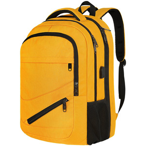 <strong>2025</strong> Wholesale Hot Selling Custom Logo Waterproof Anti Theft Polyester Office School Computer Business Trip Men Laptop <strong>Backpack</strong> - Product Image 4