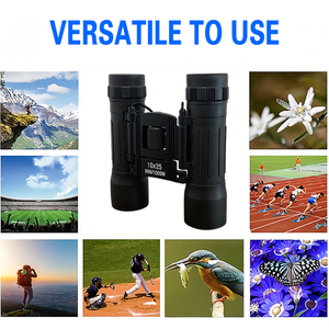 Ống nhòm nhỏ gọn Ống nhòm 10*25 công suất cao gấp 10 lần Ống nhòm di động cho cuộc phiêu lưu ngoài trời Kính viễn vọng du lịch - Product Image 6