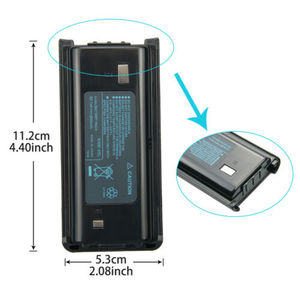 Batterie <span class=keywords><strong>Li</strong></span>-ion Kenwood KNB-45L, talkie-walkie haute puissance bidirectionnel pour radio avec sortie 8W compatible TK2207TK3207 TK2312TK3312 - Product Image 4