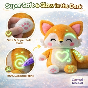 Juguete de <span class=keywords><strong>Peluche</strong></span> Personalizado con Luz, Juguete de <span class=keywords><strong>Peluche</strong></span> Reutilizable con Luz LED y Bolígrafo UV, Juguete Educativo Creativo para Niños, DIY - Product Image 3