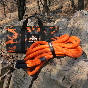 Corde <span class=keywords><strong>de</strong></span> récupération cinétique robuste pour camion et Jeep, 30 % élastique, 1 pouce, 30 pieds, en nylon haute résistance, pour remorquage 4x4 tout-terrain - Product Image 1