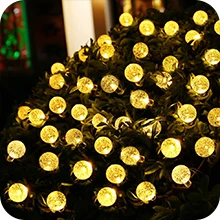 2021 New Outdoor Solar String Light 30 LEDs Suitable For Garden And Courtyard Party Decorations