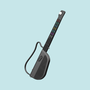 La aplicación no necesita aprender el acompañamiento automático de acordes Punk Cyber muchos colores KONIX Hot <span class=keywords><strong>online</strong></span> Hipster OEM <span class=keywords><strong>guitarra</strong></span> sin cuerdas - Product Image 1