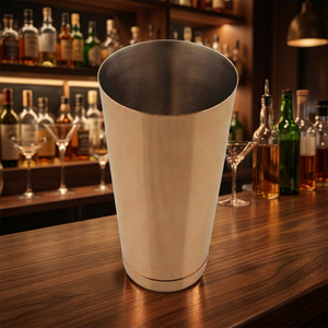 Coctelera Boston de Acero Inoxidable Ecológica con Certificación SGS y Acabado en Cobre para Herramientas de Bar - Product Image 3