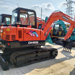 Excavatrice d'occasion DH55-7 DOOSAN de 5 tonnes à bas prix, comme neuve, DH55 conforme EPA et CE en stock Offre Spéciale - Product Image 1
