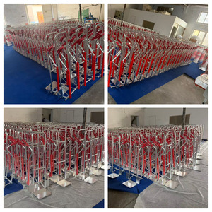 Chariot de manutention robuste en alliage d'aluminium à double poignée, capacité 250 lb, pour entrepôt logistique - Product Image 6