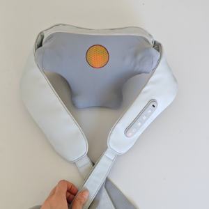 Máquina de masaje eléctrica portátil Shiatsu para cuello, hombros y espalda, músculos del cuello y trapecio para aliviar el dolor de tejido profundo - Product Image 1