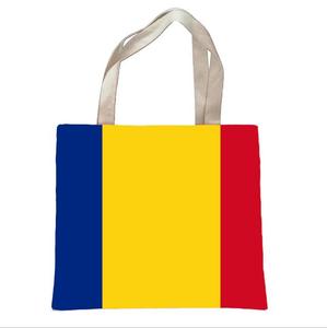 Sac à main personnalisé <span class=keywords><strong>en</strong></span> toile de haute qualité avec drapeau tchèque, 16 x 14 pouces, double face - Product Image 5