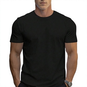 T-shirt Homme 100% Coton de Haute Qualité, Col Rond, Écologique, Épaules Tombantes, Respirant, Motif Uni, Vente en Gros OEM Premium - Product Image 4