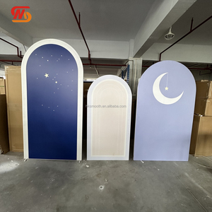 ฉากหลังงานแต่งงานปี 2026 แบบใหม่ หนา รูปทรงกลม ทำจาก PVC อะคริลิก  แผงมีลาย  ประกอบด้วยหลายชิ้น  ตกแต่งเวทีงานอีเว้นท์ - Product Image 6