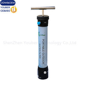 300L/Hour Outdoor Water <strong>Purifier</strong> Home Filtration Drinking Water Machine Manual Survival Emergency Outdoor <strong>Ceramic</strong> Water Filter - Product Image 4