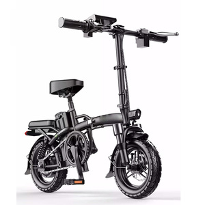 Offre Spéciale homme 48v 500W vélos électriques pliants hommes 14 pouces vélos électriques avec pneus antidéflagrants pour <span class=keywords><strong>femme</strong></span> - Product Image 1