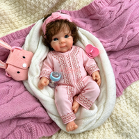 Petite poupée reborn en silicone de 30 cm (12 pouces) – Compagnon artificiel pour tout-petits
