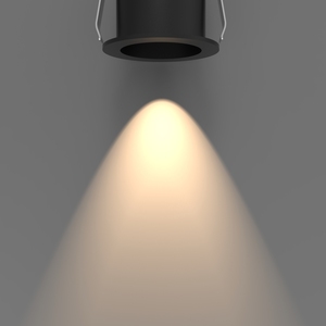 1 Wát tủ mini nhỏ ánh sáng tại chỗ nhôm Trần cố định chống chói COB <span class=keywords><strong>Downlight</strong></span> lõm nhúng mini <span class=keywords><strong>LED</strong></span> Spotlight - Product Image 6