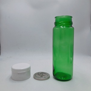 Bottiglia di <span class=keywords><strong>vino</strong></span> in vetro rotondo verde da 750ml con tappo ribaltabile per sigillatura con tappo a vite per <span class=keywords><strong>vino</strong></span> di prugne o Tequila - Product Image 2