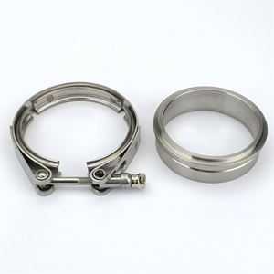 G25 G30 turbocompresseur turbo Vband clamp Downpipe side and flasque 3125-D - Product Image 2