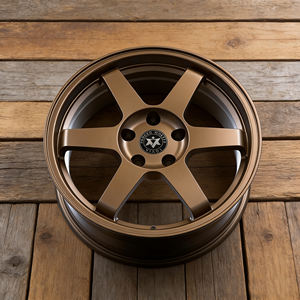 Viaol Nouvelles Jantes en Alliage d'Aluminium Forgé Classiques à Six Branches Personnalisées 8-12J 5x112 120 130 139.7 40mm Bronze pour <span class=keywords><strong>Audi</strong></span> RS 6 <span class=keywords><strong>Avant</strong></span>/Q8 - Product Image 2
