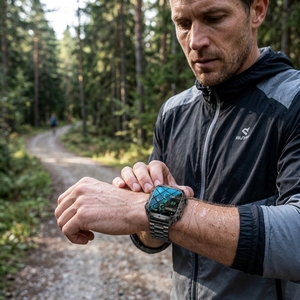 Smartwatch Quadrato AMOLED Personalizzato con Logo, Fitness Tracker, Monitoraggio Frequenza Cardiaca, Pressione Sanguigna, SpO2, Impermeabile IP65, Chiamate BT, Email, OEM - Product Image 2