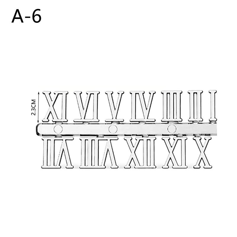 2,3 cm Argento - Numero romano