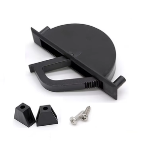 Poignées de porte cachées Tatami Southco-67, en <span class=keywords><strong>plastique</strong></span>, encastrées, à tirer, couvercle de poignée de porte de placard au sol - Product Image 4