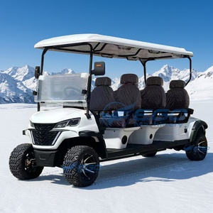 Voiturette de golf électrique 8 places à prix abordable – Buggy chinois à vendre avec batterie et sièges – Véhicule électrique - Product Image 1