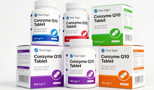 Compresse di Coenzima <span class=keywords><strong>Q10</strong></span> a Marchio Privato 1000mg, Integratore per la Salute del Cuore, Compresse di Coenzima <span class=keywords><strong>Q10</strong></span> - Product Image 4