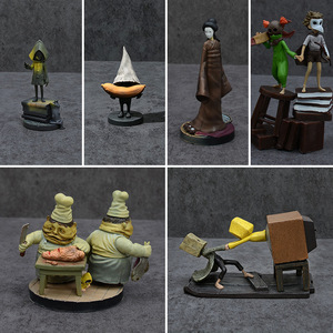 Little Nightmares II Manteau de pluie jaune Six Chef Nom Lady Xiao Ji Little <span class=keywords><strong>Lou</strong></span> Figurines et décorations en PVC - Product Image 4