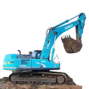 Excavatrice sur chenilles d'occasion haute performance Kobelco SK480 48 tonnes, machine de terrassement avec accessoire de décompactage, certifiée CE - Product Image 1