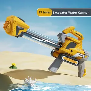 Jeu <span class=keywords><strong>de</strong></span> fête aquatique Water Warfare Super Soaking Pump <span class=keywords><strong>Action</strong></span>, 17 trous, grand canon à eau, grand tube, jouet arroseur - Product Image 6