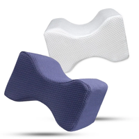 Coussin de soutien sain pour les genoux et les jambes en mousse à mémoire de forme, idéal pour les dormeurs sur le côté/dos, soulagement de la grossesse et des douleurs sciatiques, utilisation en avion