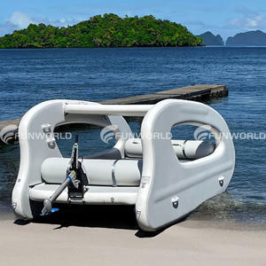 Bote Inflable Económico para 5-8 Personas, Tabla de Surf Inflable con Motor Eléctrico para Jugar en el Agua - Product Image 2