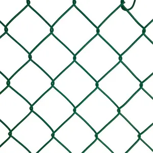 Zincir bağlantı çit siklon tel elmas örgü aktif ağ yollar spor yerleri ve çiftlik çitleri