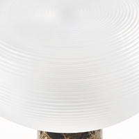 Lampe de table de style simple en marbre naturel ancien pour chambre d'étude ou villa modèle décor de chambre pour la décoration de la maison