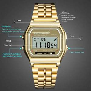 Nouvelle montre numérique LED sportive colorée 2026 à succès pour hommes, montres à grand cadran pour enfants, montre numérique - Product Image 5