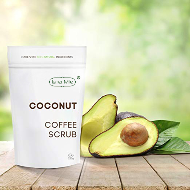 ODM/OEM Private Label Natural Coconut Coffee Body Scrub