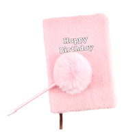 Journal Magique Secret en Peluche Ligné, 160 Pages pour Écrire, Carnet de Notes pour Filles, Enfants et Adultes