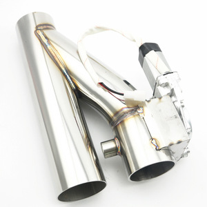 Tuyau d'échappement en Y Auso-Racing 2-en-1 à double soupape avec télécommande variable pour mise à niveau et modification - Product Image 5