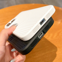 Étui de téléphone magnétique de charge sans fil à Dissipation thermique creuse pour iPhone 16 15 13 14 12 11 étui Pro Max Plus couverture