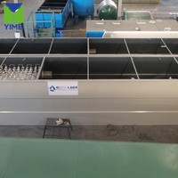 Station de traitement des eaux usées portable MBBR MBR AO pour les eaux usées industrielles laitières