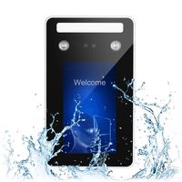 Torniquete de control de acceso WIFI de 5 pulgadas con reconocimiento dinámico de cara y venas de La Palma Software gratuito Visión nocturna y funciones de reinicio