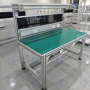 Mesa <span class=keywords><strong>de</strong></span> <span class=keywords><strong>Trabajo</strong></span> Antiestática Plegable <span class=keywords><strong>de</strong></span> Aleación <span class=keywords><strong>de</strong></span> Aluminio o Hierro <span class=keywords><strong>para</strong></span> Producción en Talleres Industriales - Product Image 1