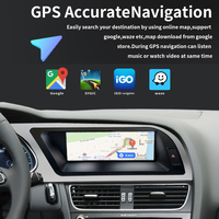 Radio para Auto de 8.8 Pulgadas y 8 Núcleos 8581 para Audi A4 2009-2016, Sistema Android, Navegación GPS, SIM 4G, BT, Carplay, WIFI, Reproductor Multimedia Estéreo