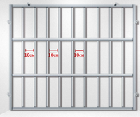 Ventanas de Seguridad Europeas de Hierro Forjado y Acero Inoxidable para Uso Residencial y Comercial