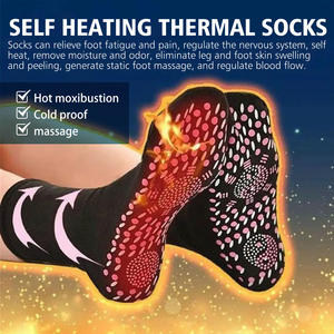 <span class=keywords><strong>Chaussettes</strong></span> Chauffantes Auto-Thermiques Personnalisées à la <span class=keywords><strong>Tourmaline</strong></span> pour Vente en Gros, Massage Thérapeutique Magnétique et Santé - Product Image 6