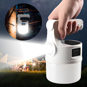 Lampada <span class=keywords><strong>Solare</strong></span> da <span class=keywords><strong>Giardino</strong></span> di Alta Qualità, Ricaricabile USB, Portatile, per Tenda e Campeggio - Product Image 1